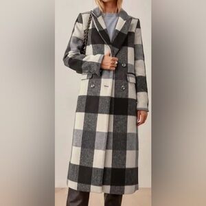Reformation York Wool Coat - L